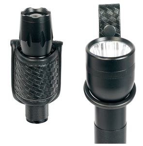 Porte-lampe de poche compact tactique en cuir tressé avec anneau de fixation - Durable et confortable pour une utilisation en extérieur et en <span class=keywords><strong>sécurité</strong></span> - Product Image 6