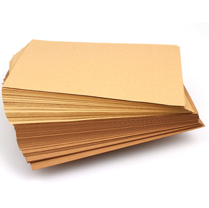 Collection de <span class=keywords><strong>papier</strong></span> kraft brun recyclé Qiyin Premium pour emballages créatifs, emballage cadeau, bricolage et fabrication de cartes - Product Image 6