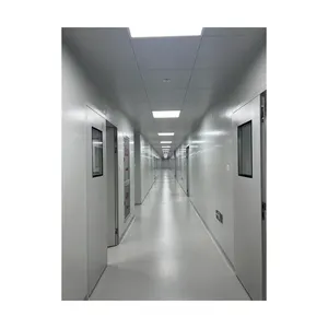 مشروع غرف الأبحاث الطبية المعقمة لتنقية المختبرات ، من فئة GMP ، مشاريع جاهزة لغرفة نظيفة حسب الطلب