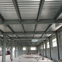 Atelier préfabriqué Entrepôt préfabriqué Structure en acier Hall Entrepôt Cintre