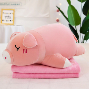 Couverture de sieste 2-en-1 en peluche avec coussin intégré pour enfants, vente en gros - Product Image 6