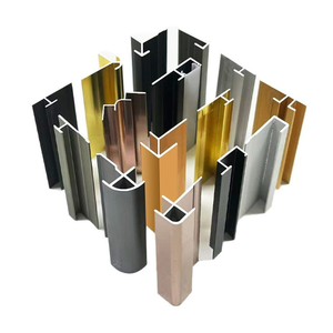 Système de grille suspendue au <span class=keywords><strong>plafond</strong></span>, ligne décorative, finition de surface sablée or rose, garniture métallique - Product Image 3