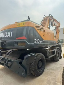 Excavadora sobre Neumáticos HYUNDAI 210 9t, 20 Toneladas, Usada en Muy Buenas Condiciones - Product Image 5