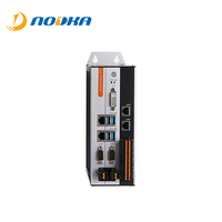 Mini PC industriel embarqué sans ventilateur avec 3 ports USB 2.0/1 port USB 3.0, 4 ports RS232/RS485, processeur J1900, jusqu'à 8 Go de mémoire