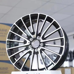 DX178 Noir Machine Face Forgé Roues De Voiture De Tourisme 18-20 Pouces 5x112 Avant Arrière Cross Flow Formé 30mm ET pour Mercedes 19 20 - Product Image 3