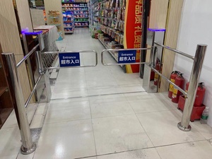 Siêu thị lối vào cổng một cách Swing cổng siêu thị lối vào turnstile cửa quay cho trung tâm mua sắm cửa hàng - Product Image 2