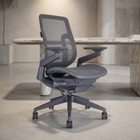 Meilleure chaise de bureau exécutive moderne avec hauteur réglable, structure en nylon, design ergonomique pour une utilisation confortable en conférence