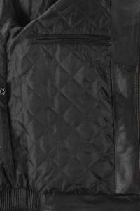 Chaqueta de Aviador Personalizada 100% Cuero Genuino Negro para Hombre, Estilo Top Gun, Marca Privada, OEM, Proveedor Mayorista, Chaqueta de Piloto - Product Image 5