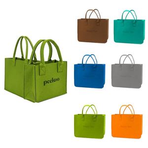 Bolsa de Mano Personalizada de Gran Capacidad, Portátil, de Fieltro, para Exteriores, en Varios Colores, para Promoción 2026 - Product Image 1