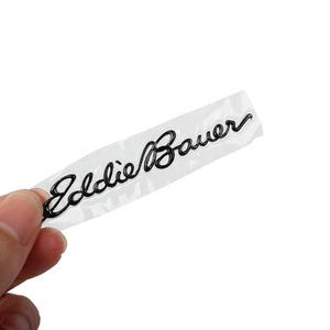 Fer sur la conception personnalisée Logo TPU 3D Lettres Patch flexibles pour vêtements - Product Image 5