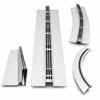 Grille de drain en acier inoxydable anti-corrosion pour salle de bain, place publique et drainage des zones publiques