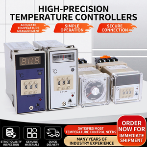 Controlador de Temperatura <span class=keywords><strong>Digital</strong></span> Inteligente PID con Ajuste de Dial E5C4, Termostato Rotatorio E5C2, Instrumento Industrial E5EN E5EM ODM - Product Image 3