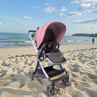 Fournisseur d'usine Poussette bébé pliante facile Vente en gros Fabricant chinois Chariot pour bébés filles