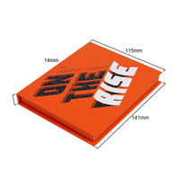 Boîte de rangement pour cartes de crédit en métal NFC avec logo personnalisé de luxe, intérieur en EVA, emballage pour cartes-cadeaux promotionnelles