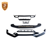 Tech Style voiture accessoires pièces pare-chocs avant arrière Difduser lèvre Spoiler Kits de carrosserie pour Porsche Cayenne 9Y0 18 +