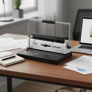Máquina encuadernadora manual Vevor de 34 agujeros, fabricante de libros metálicos para uso en oficina y escuela - Product Image 2
