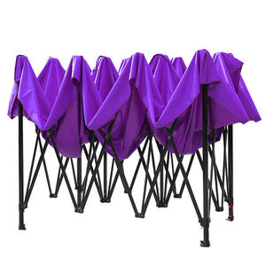 Púrpura 6x6 Tienda inflable de 2 habitaciones Eventos al aire libre Capacidad para 4 personas Pantalla Concierto Fiestas Cocina Trabajo Ice Hut Impermeable - Product Image 2