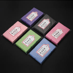 Lingettes nettoyantes personnalisées pour extension de cils, marque distributeur, violet, noir, vert, rose, non pelucheux, 540 pièces - Product Image 6