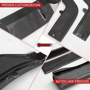 Mejor Precio, Kit de Carrocería de Fibra de Carbono Estilo Black Warr para BMW Serie 7 G11 G12, Alerón Delantero y Trasero, Faldones Laterales - Product Image 3