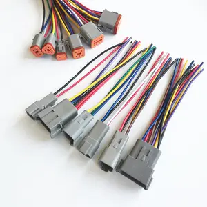 Automotive Motorcycle Male Female Electrical Wiring Connector Harnesses Electrical harness