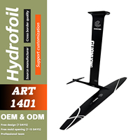 Planche de surf à haut module en carbone ART 1401 Wingfoil de pompage Wingfoil pour sports nautiques Wave Kite Surf Board FoilSurfing Hydrofoils