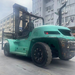 Reliable <b>Used</b> Mitsubishi FD150 Diesel Forklift Large Load Capacity Factory Direct Sale - Product Image 1