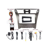 Marco de 9 pulgadas para autoestéreo Android con transmisor FM, reproductor de CD, tarjeta SD para Lexus L460 2001-2005, GPS, DSP, asistencia de reversa y pantalla táctil