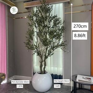 <span class=keywords><strong>Olivier</strong></span> Artificiel d'Intérieur Décoration Style Scandinave pour Anniversaire Plantes Arbres Olives Arbre Artificiel - Product Image 6