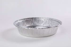 Barquette jetable en <span class=keywords><strong>aluminium</strong></span> argenté, résistante au four, de qualité alimentaire, <span class=keywords><strong>pour</strong></span> plats à emporter, aliments surgelés et repas prêts à consommer - Product Image 3