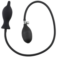 Grand dilatateur anal gonflable en silicone, ensemble de soins de massage corporel