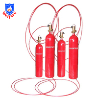 Tabung deteksi api 6MM x 4MM tipe FM200/HFC-227ea TH6/170 Model 150C suhu otomatis sistem penindasan api tinggi