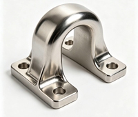Support de tuyau en acier inoxydable moulé sous pression par gravité SS304 SS316 pour conduites d'eau, de gaz, d'huile, de produits chimiques et marines
