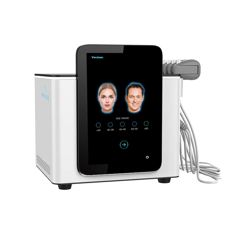 Portable MFFACE EMT EMS RF needle-free facial contouring and body pain relief machine for beauty salon