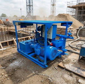 ปั๊มฉีดน้ำยาซีเมนต์ไฟฟ้าไฮดรอลิก KONGYIP KY-168-D ประสิทธิภาพสูง 280 ลิตร/นาที อัตราการไหลขนาดใหญ่ สำหรับฉีดปูนซีเมนต์ - Product Image 2