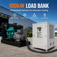 Testeur de banc de charge résistif industriel Rongkun 100 kW (RKLB 100 kW) pour test de décharge de batterie UPS, ISO CE, précision 3 %, 380 V