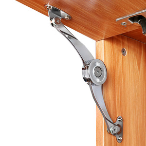 Tige de support de porte d'armoire JINNATE en alliage de zinc, fixation en surface, quincaillerie durable pour portes d'armoires - Product Image 4