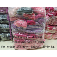 Marché de la dentelle en gros de Guangzhou – Lot de dentelle polyester noir et blanc de 5 cm, en vrac au kg, pour robes féminines