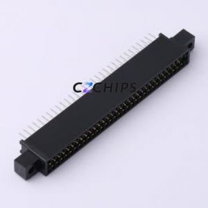 ED62MEBGFBK Gold Finger Connector Through hole Component (THT),P=2.54mm Connector EDGE SLOT 2.54mm 62P Through Hole - Product Image 1