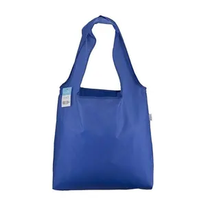 Borsa shopper pieghevole in RPET, merchandising sostenibile - Product Image 3