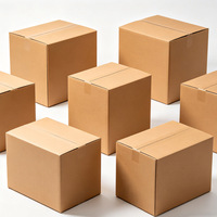 Boîte en carton de taille personnalisée pour le transport, boîte d'emballage antichoc pour la livraison de marchandises industrielles