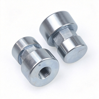 Pièces usinées CNC en aluminium sur mesure, directement de l'usine, articulation flottante à tête ronde usinée avec précision