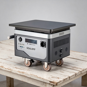 Portable 2.5kWh Power Station with Induction Cooker 2500Wh Outdoor <b>Solar</b> <b>Generator</b> for BBQ Boiling Water & Emergency Power - Product Image 1