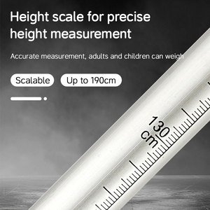 Báscula Digital Industrial de Fábrica de 200 kg y 190 cm para Medir Altura y Grasa Corporal con IMC, Báscula de Grasa Corporal 832 de 200 kg - Product Image 6