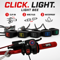 Tombol Saklar Super September Surron Light Bee X S untuk Sepeda Motor Listrik Bahan Tahan Lama Pemasangan Cepat OEM Kustom