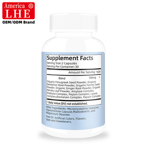 Cápsulas de Probióticos Recién Llegadas, Fabricante de Suplementos Herbales para la Salud Digestiva de la Mujer - Product Image 6