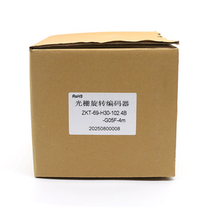 Changchun Yuheng ตัวเข้ารหัสออปติคอลแบบออปติคอล ZKT-69-H30-102.4B-G05F-4m เข้ารหัสโรตารีแบบเพิ่ม5V พร้อมสายนำ - Product Image 3