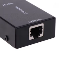 Konverter BNC ke RJ45 E1 | G.703 Balun Adapter - 75Ω koaksial ke 120Ω konverter seimbang untuk peralatan jaringan telekomunikasi