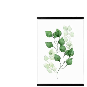 Nhà Máy Bán Buôn Tếch Anime Hình Chữ Nhật Móc Áo Bằng Gỗ Handmade Tự Nhiên Khung Vải Tường Nghệ Thuật Từ Áp phích Móc Áo Khung - Product Image 1