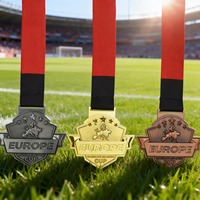 Cadeau en métal artisanat fabricant chinois trophées et médailles personnalisés médaille de longe de sport de grappling
