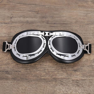 الرجعية خمر دراجة نارية سكوتر خوذة نظارات نظارات steampunt لركوب الدراجات كروزر دراجة طيار ركوب النظارات - Product Image 2